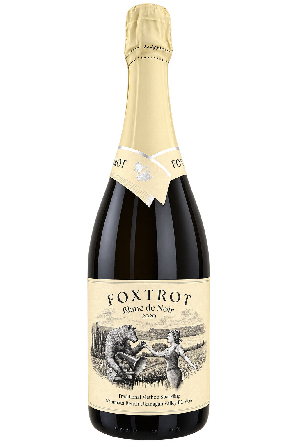 2020 Blanc de Noir bottle